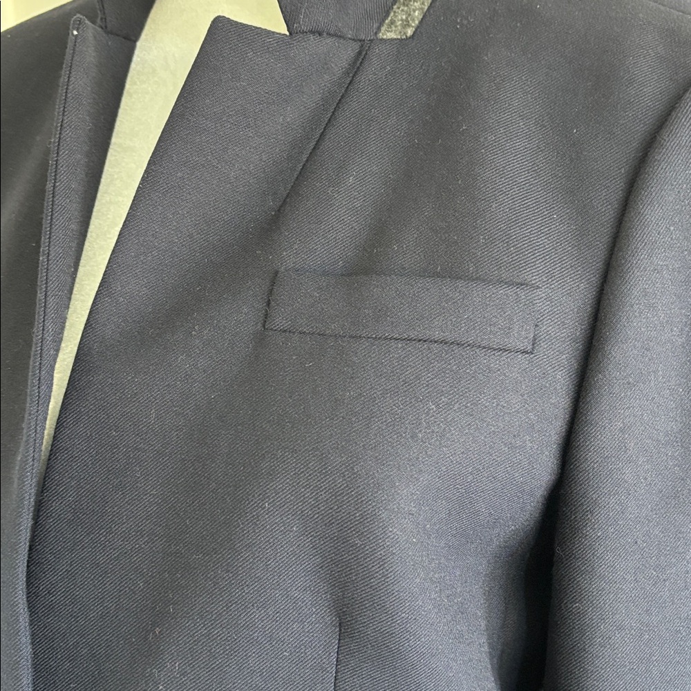 J. Crew Navy Regent Blazer Size 12 - Picture 3 of 9